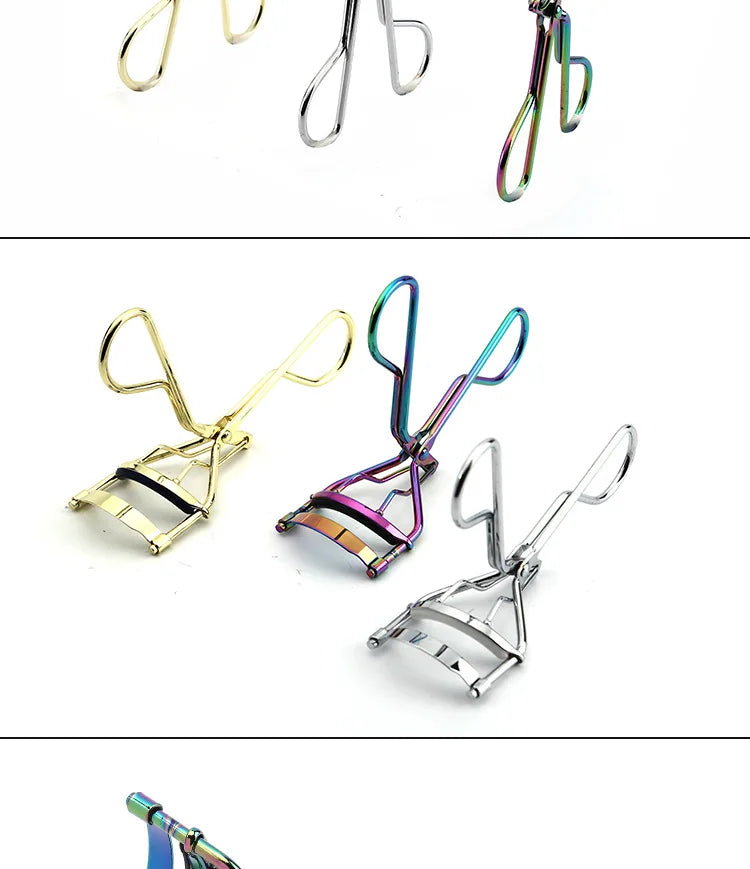 뷰러 1PCS Woman Eyelash Curler Cosmetic Makeup Tools Clip Lash Curler Lash Lift Tool Beauty Eyelashes Multicolor Makeup Tools