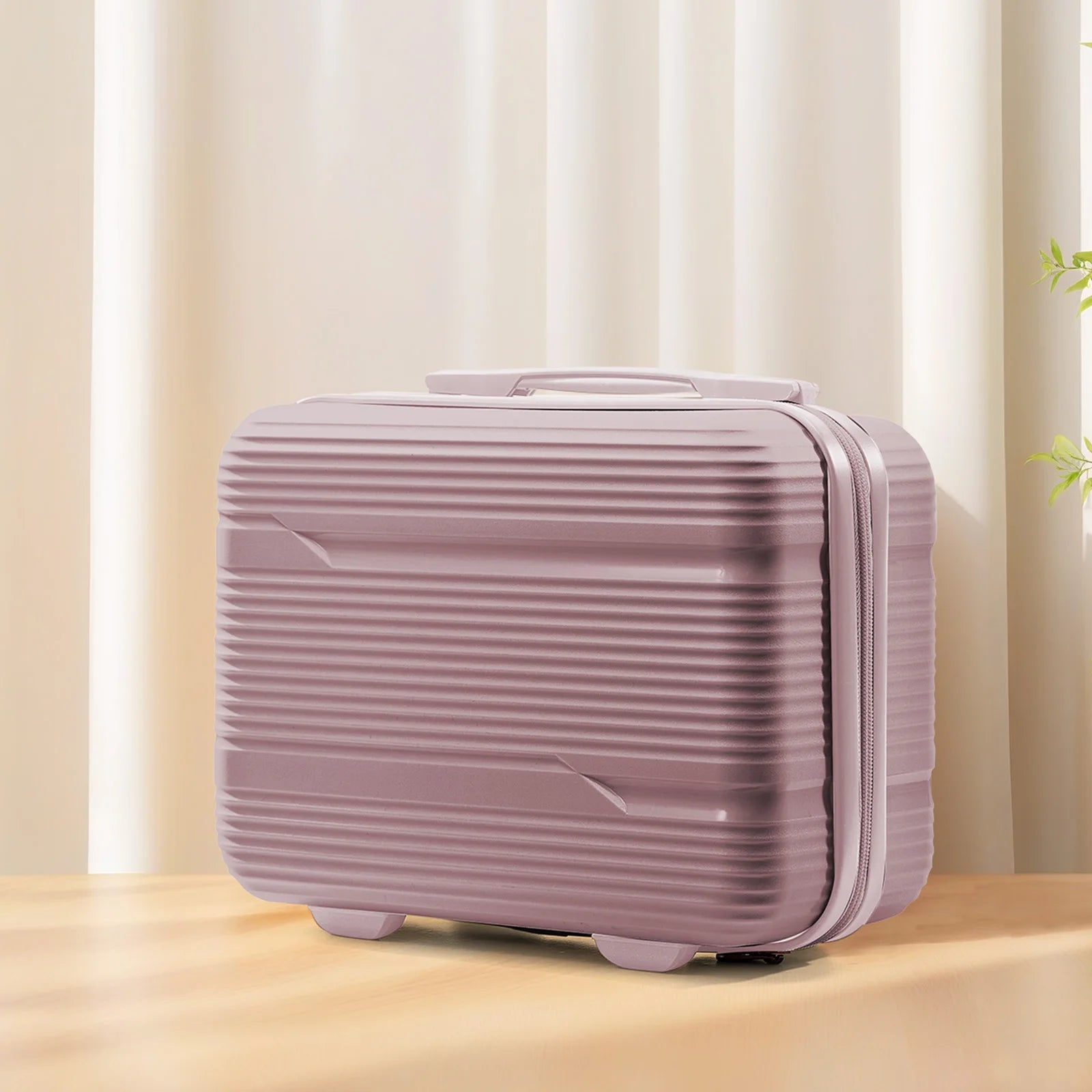 New 13-inch Travel Suitcase Small Carry Make-up Box Luggage Women Girl Mini Storage Handbag Lightweight Travel Case Boarding Bag