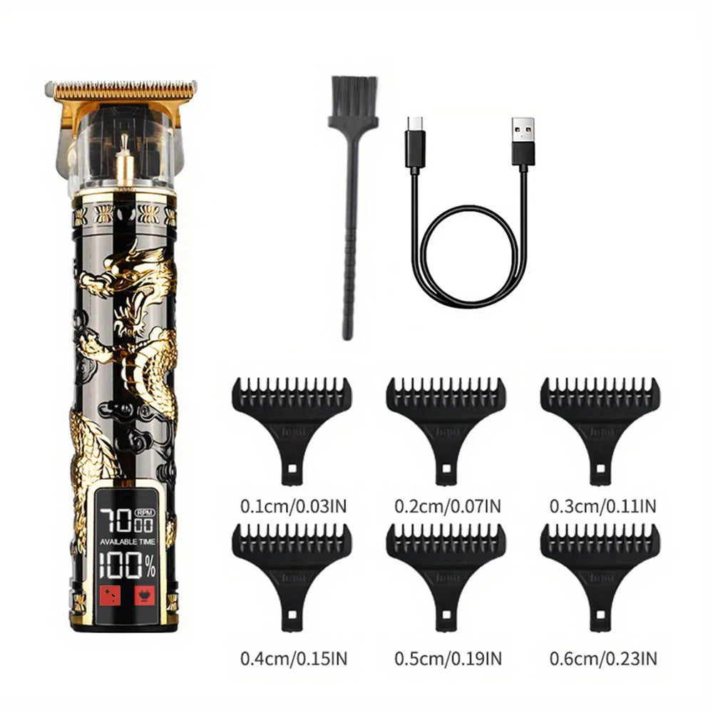 Hair Clipper For Hair Cutting, Rechargeable Beard Shaver, Professional Electric Hair Clipper For Men Hairdresser
