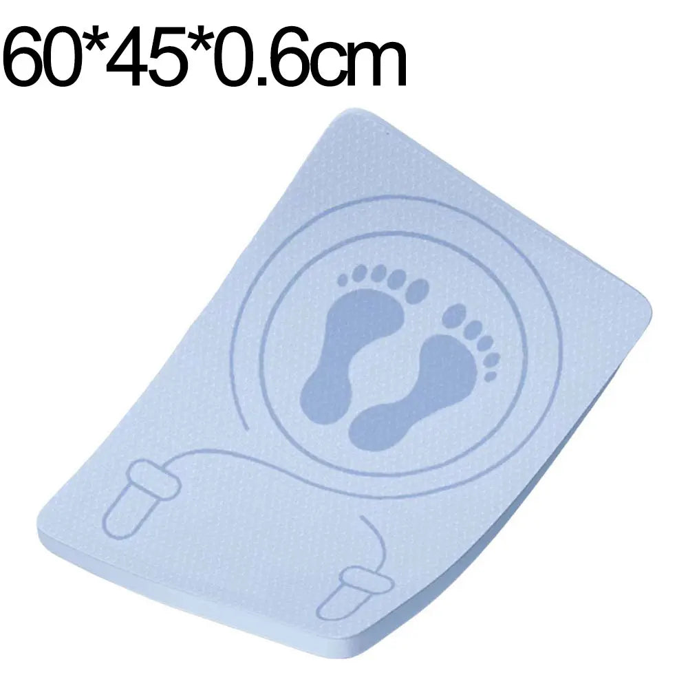 5 Colors Shockproof Jump Rope Mat Waterproof Soundproof Fitness Pad Home Exercise Mat TPE Anti-Slip 60x45cm Cordless Rope Pad