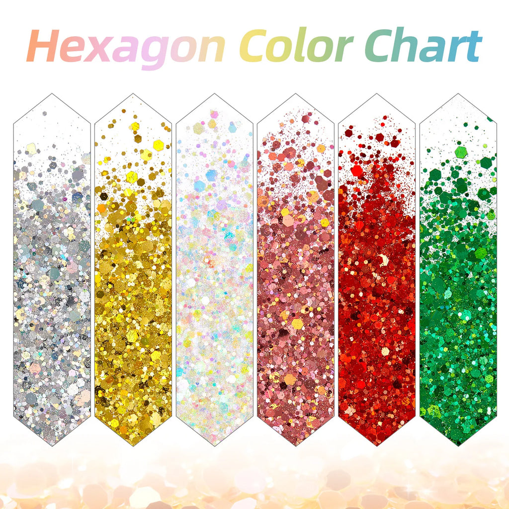 New Body Glitter Stick Face Painting Sequins Gel Mermaid Chunky Glitter Glue for Carnival Hair Body Eye shadow Makeup