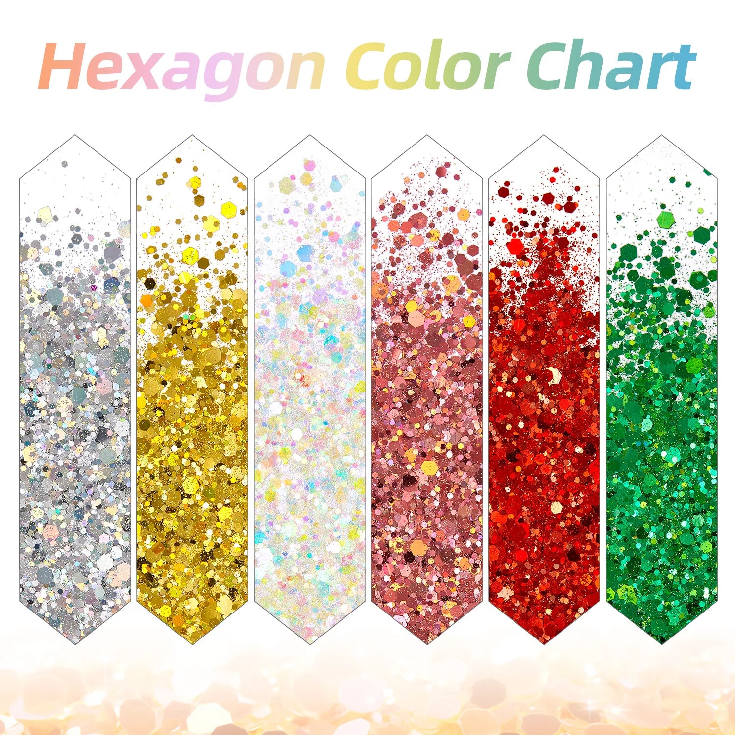 New Body Glitter Stick Face Painting Sequins Gel Mermaid Chunky Glitter Glue for Carnival Hair Body Eye shadow Makeup