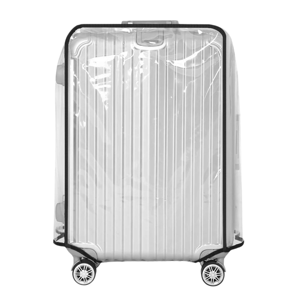20-30inch Luggage Cover Transparent Luggage Protector Case PVC Trolley Case Cover Waterproof Wheeled Suitcase Travel Accessories