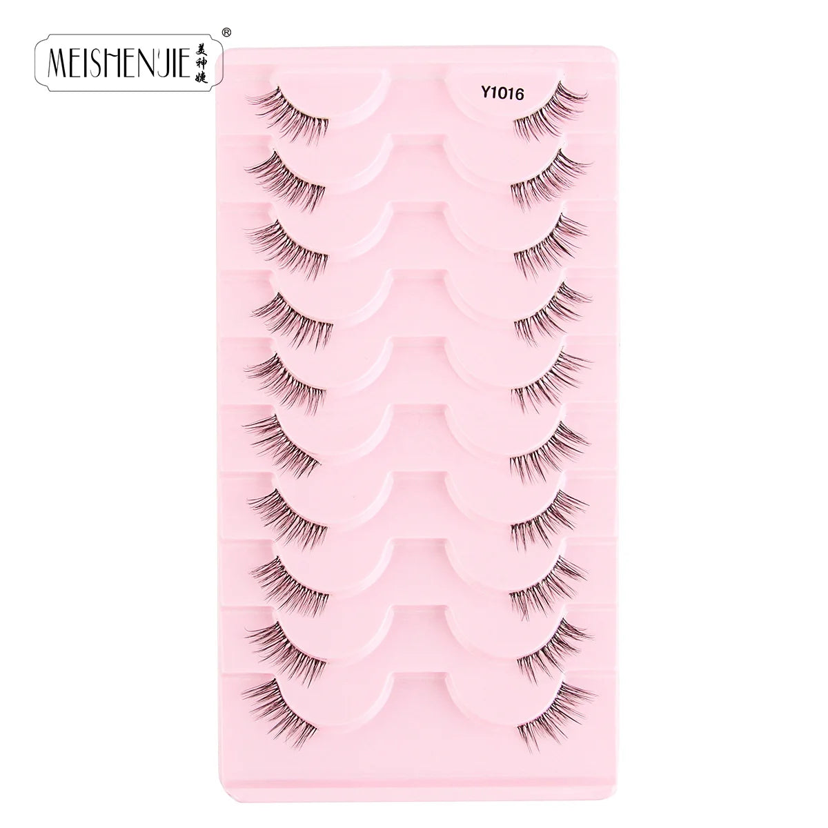 Fake Eyelashes Hot 3/10 Pairs Half Lashes Cat Eye Natural Long Fluffy 3D Mink Lashes Handmade Make up Tools maquillaje Faux Cils