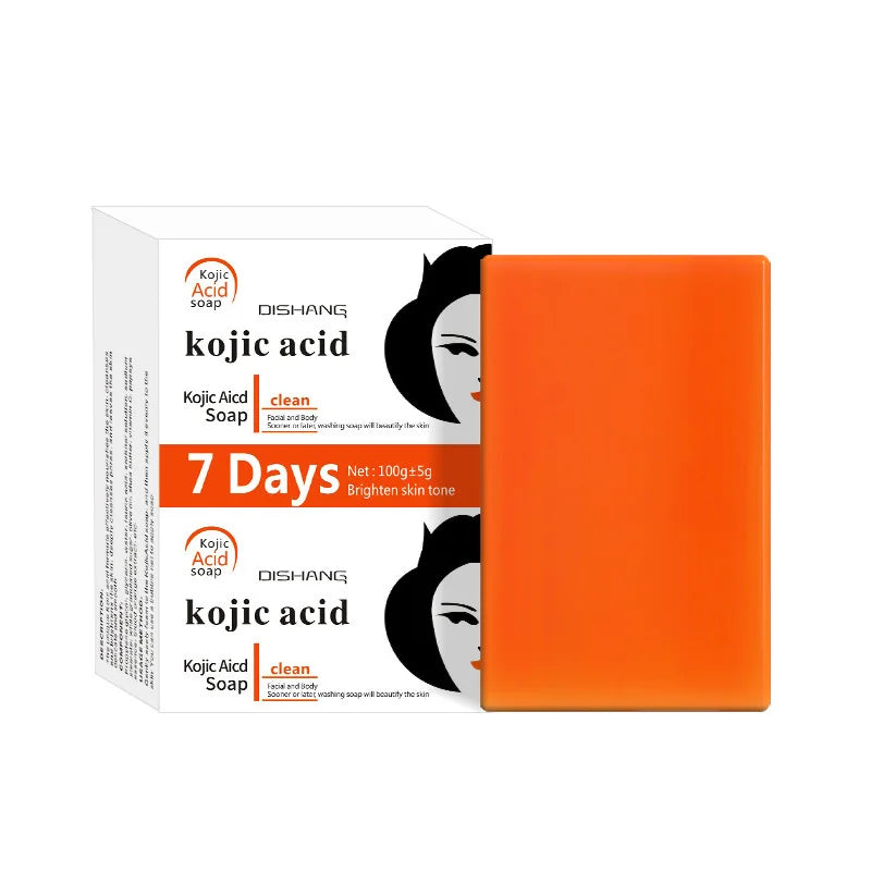 Handmade Whitening Soap Skin Care Deep Cleaning Moisturizing Cleansing Essential Temperate Soap Brighten Skin Kojic Acid Soap