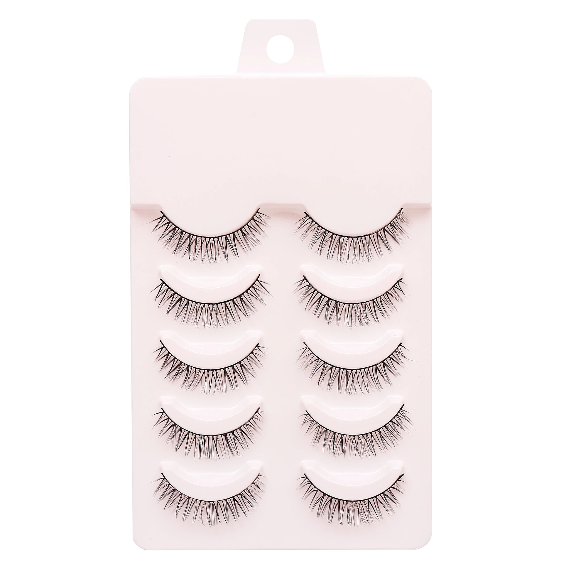 New 5 Pairs Manga Lashe Soft Natural Eyelashes Thick False Eyelashes Demon Eyelashes Daily Dating Makeup Eyelashes Lashes Wispy