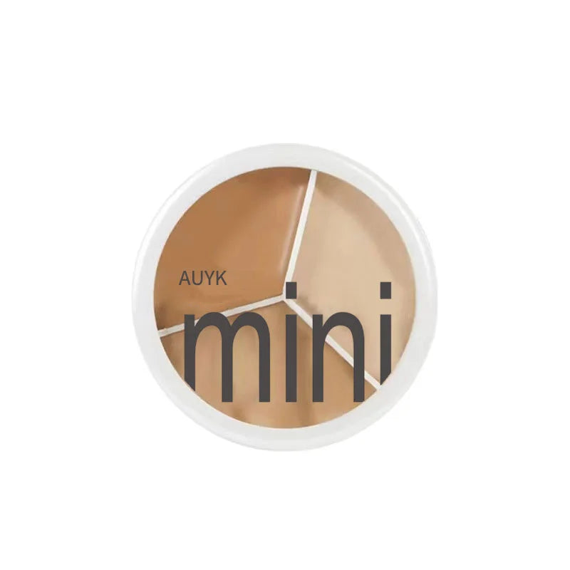 3-in-1 Face Concealer Makeup 3Color Concealer Paleta Spot Acne Print Repair Foundation Dark circles are not easy to stick powder