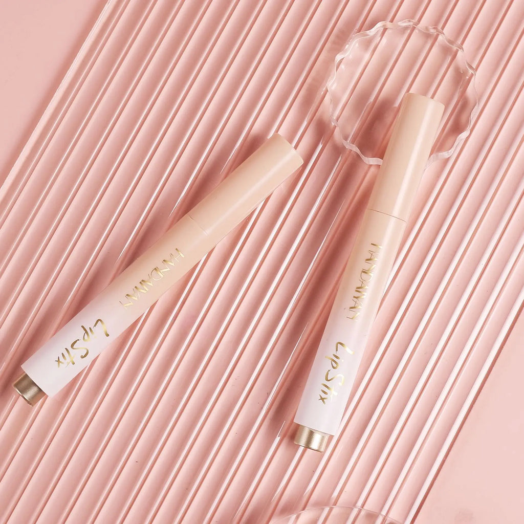 HANDAIYAN 8-color hydrating mirror color pressed lipstick pencil pearl long-lasting moisturizing hydrating lipstick pen