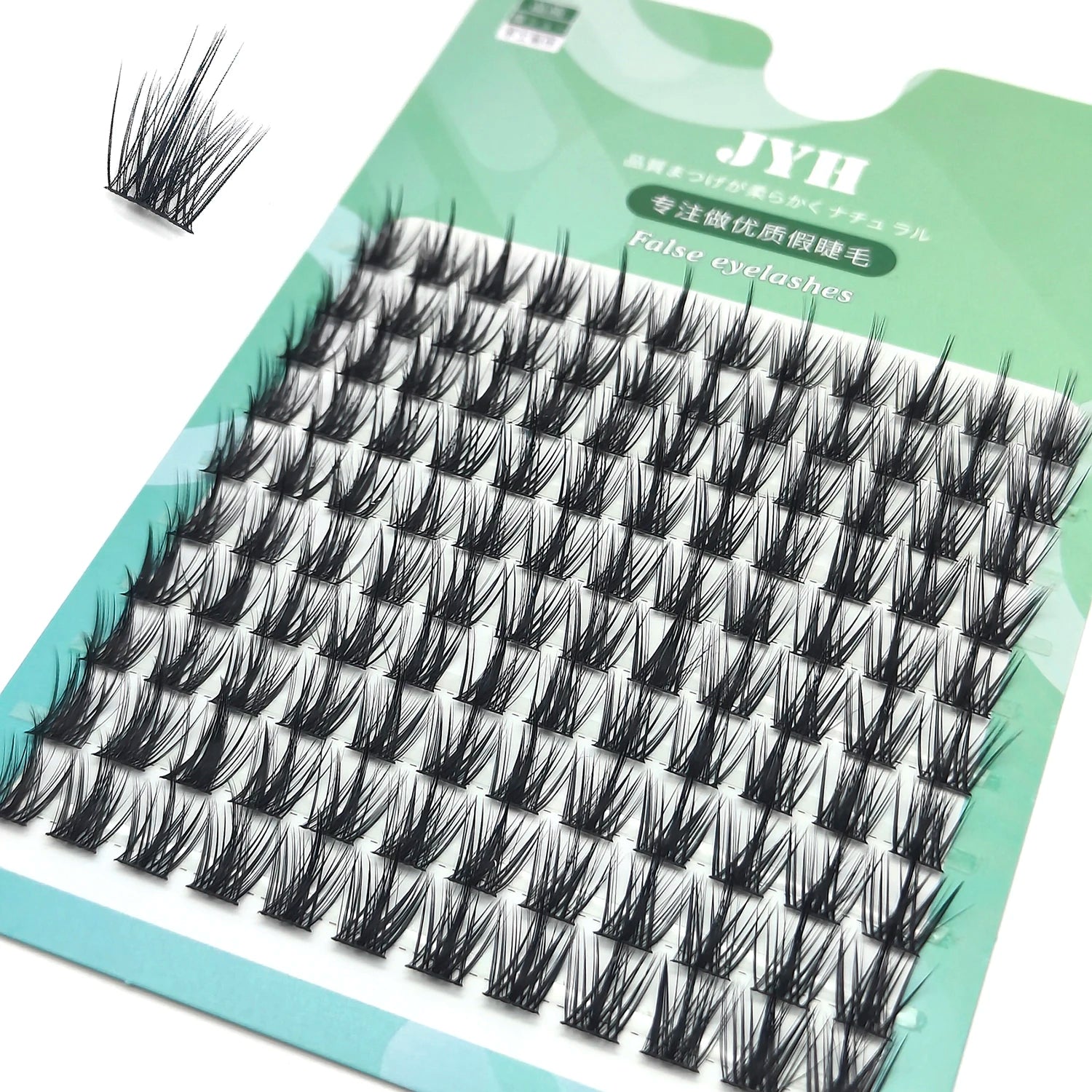 3DFluffy Single Cluster False Lashes Premade Volume Fans Individual Eyelash Segmented Natural Fake Lash For Eye Extension Makeup