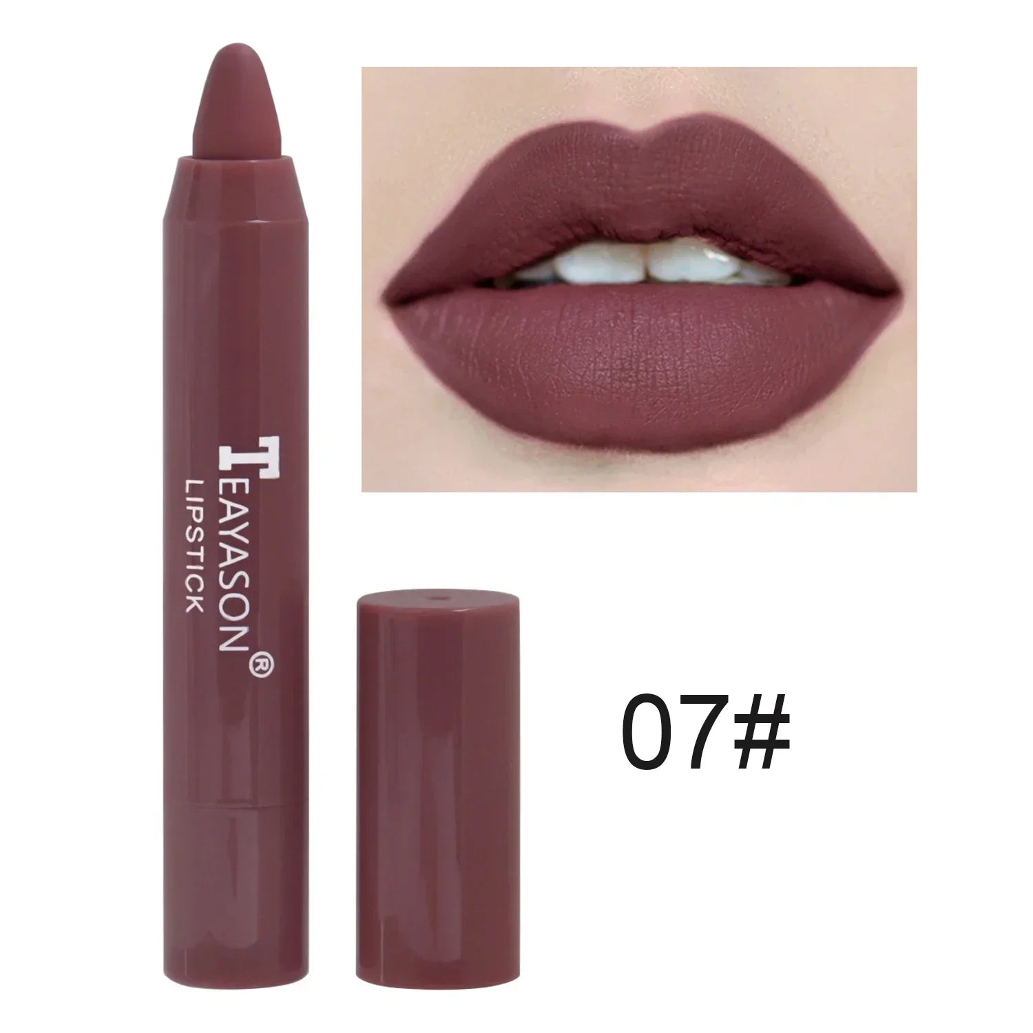 Waterproof Lipliner Pencil Matte Velvet Lip Liner Pen Outline Lip Shape Lipstick Pen Long Lasting Non-stick Cup Makeup Cosmetics