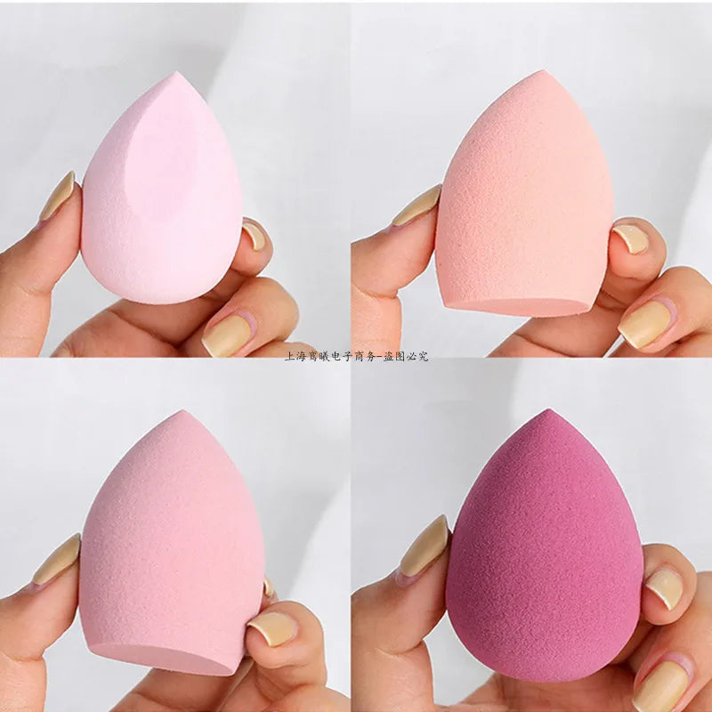 4pcs/8pcs Makeup Sponge Set Cosmetic Blender Beauty Puff Foundation Powder Concealer Cream Soft Sponges Women Face Make Up Tools