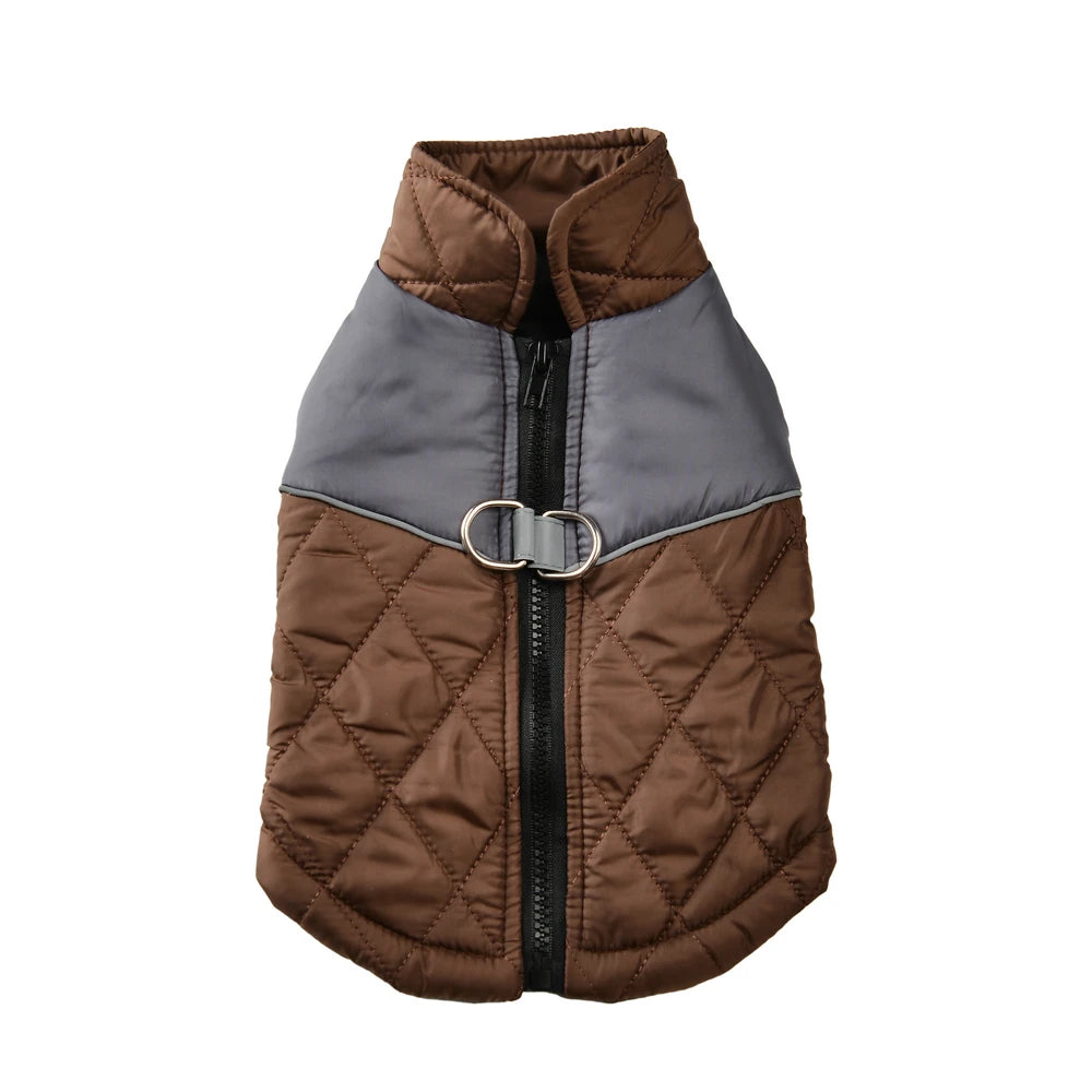 Pet Dog Clothes Coat Winter Windproof Thicken Cozy Dog Jacket Coat for Small Medium Dogs Cats Yorkshire French Bulldog Clothing