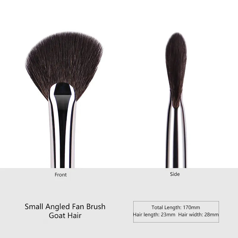 1pc High end Animal Hair Detail Eyeshadow Makeup brushes Highlight Make up brushes Eye Shadow Conceal Ebony Handle pencil beauty