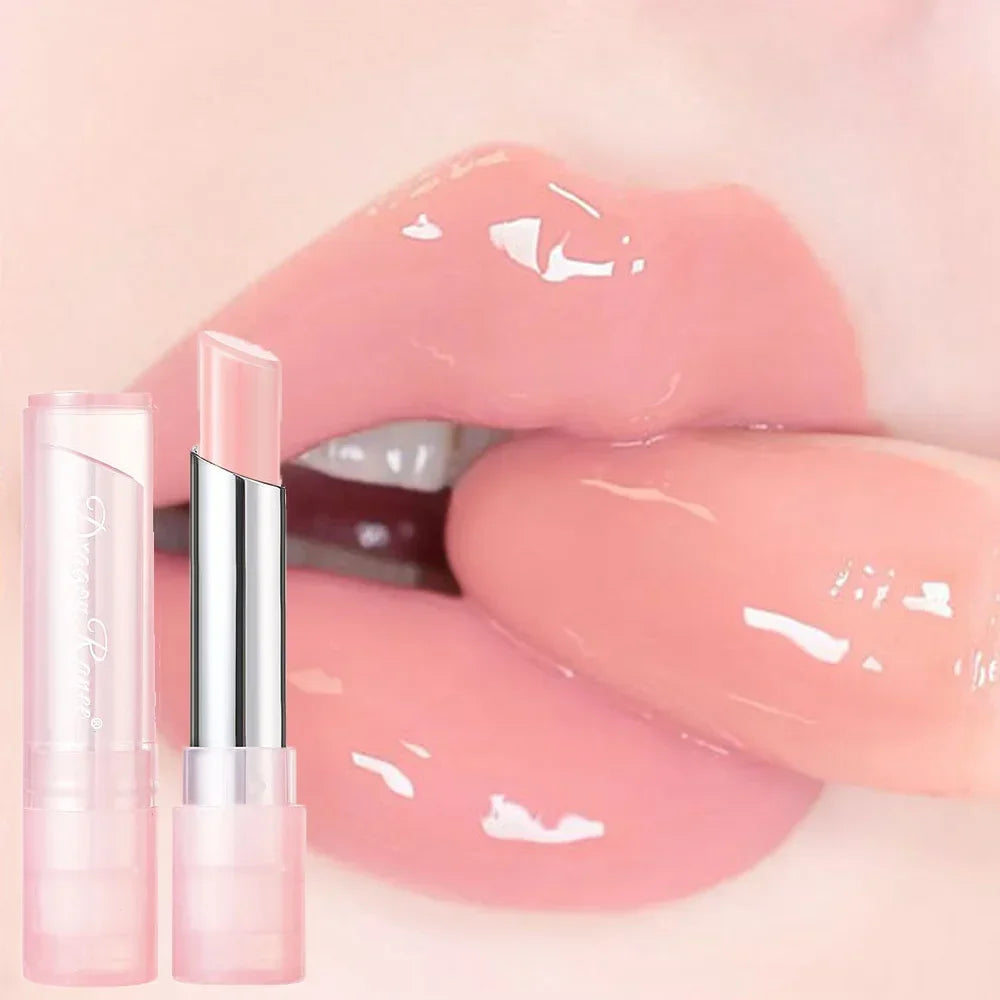 New Temperature Change Lipstick Jelly Color Change Lip Balm Moisturizing Not Easy To Fade Lovely Pink Colored Lipstick Lips Care