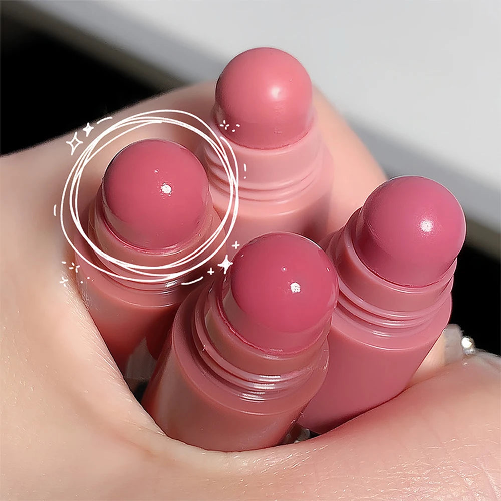 Matte Lipstick Pen 4 Colors In 1 Nude Pink Matte Lip Gloss Waterproof Long Lasting Lipstick Pencil Lip Liner Pen Lip Makeup Set