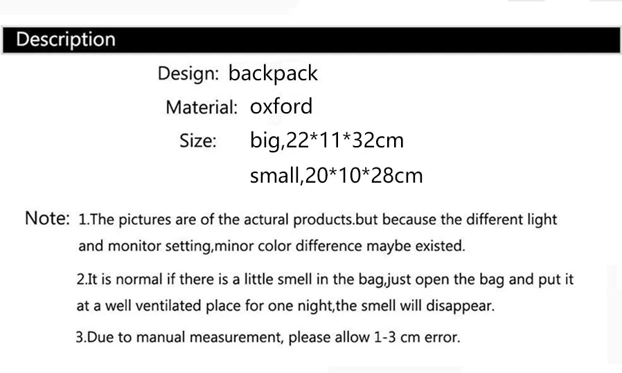 Waterproof Oxford Women Backpack Fashion Casual Embroidery Bag Designer Female Large Capacity Travel Handbag Shopping Knaps