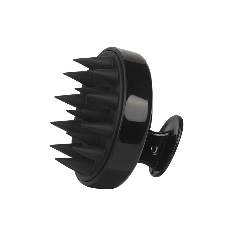 Silicone Scalp Scrubber Hair Shampoo Brush, Head Scrubber Hair Wash Brush Cleansing Dandruff Brush