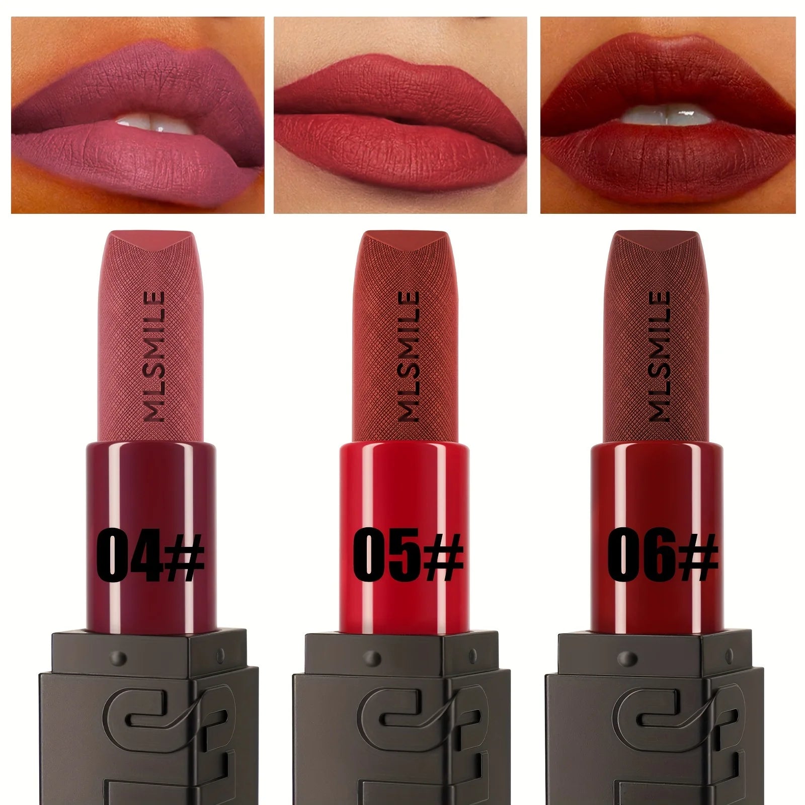 Velvety Matte Lipstick, Richly Pigmented With A Satin Finish Long-Lasting Matte Lip Gloss, Full Coverage Creamy Lipstick