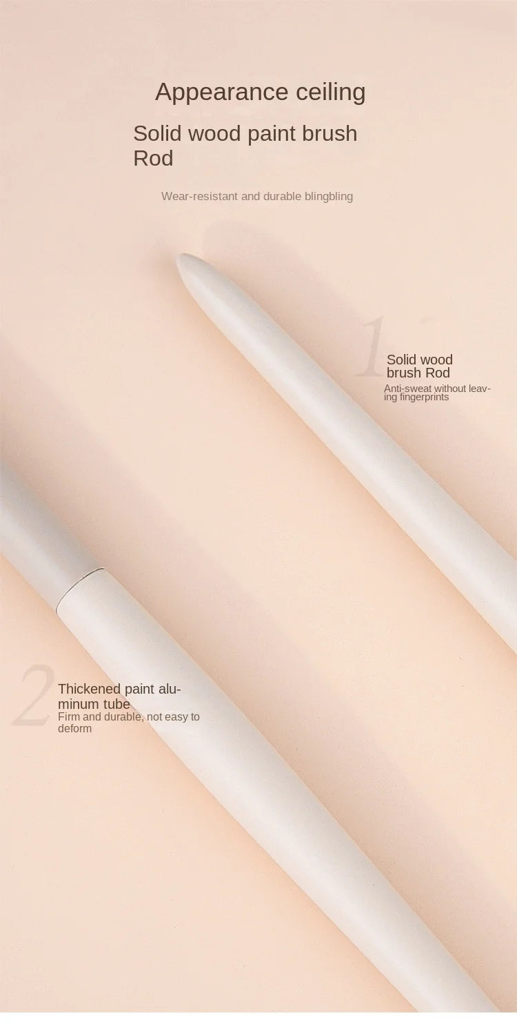 Fan Sector Nose Shadow Brush Angled Nose Alar Contour Smudge Highlighting Shadow Makeup Brushes Sickle Goat Hair Make up Brush