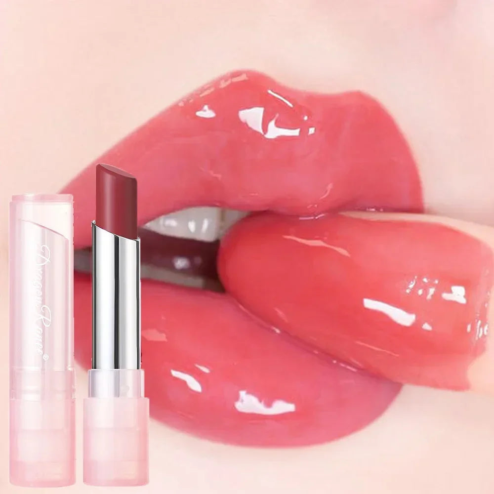 New Temperature Change Lipstick Jelly Color Change Lip Balm Moisturizing Not Easy To Fade Lovely Pink Colored Lipstick Lips Care
