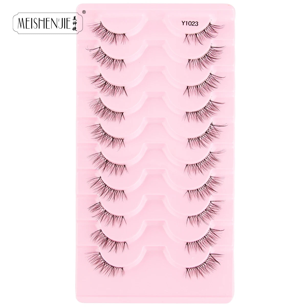 Fake Eyelashes Hot 3/10 Pairs Half Lashes Cat Eye Natural Long Fluffy 3D Mink Lashes Handmade Make up Tools maquillaje Faux Cils