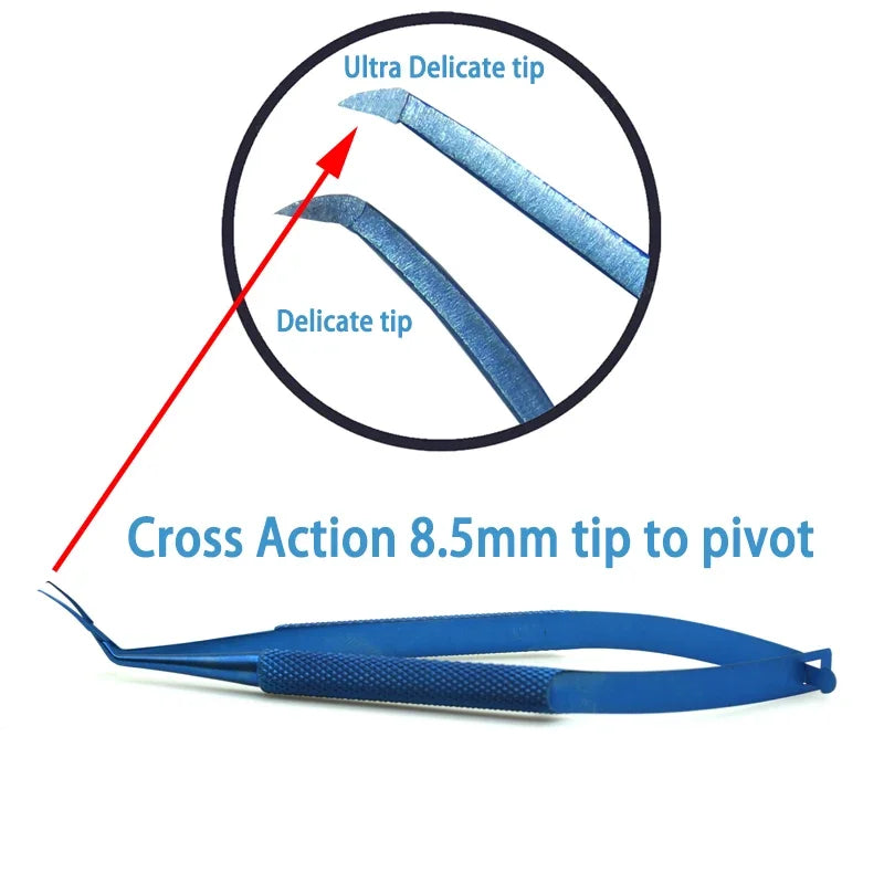 Capsulorhexis Forceps  Utrata Forceps 2.2mm Incision Inamura  Giannetti Corydon O'Gawa Nevyas Lehner High Quality Type  Hi Eye
