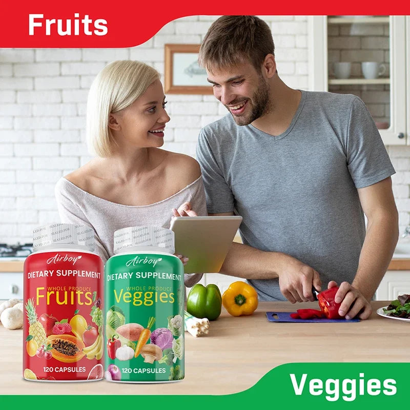 Fruits and Veggies Supplement - Energy Management, Immunity Enhancement, and Intestinal Health Promotion