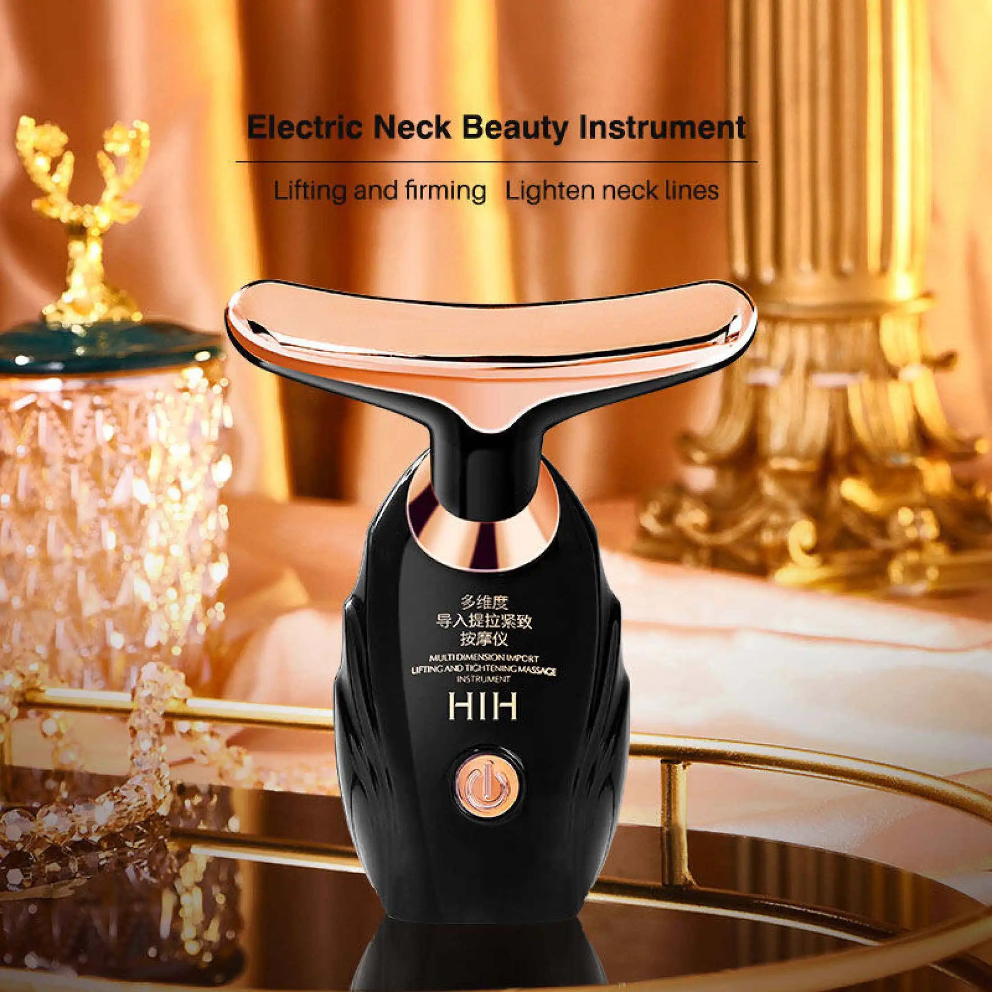 3 In1 Facial Machine All-Round Face Massager Neck Face Eye Lifting Massage Microcurrent Skin Rejuvenation Anti Wrinkle Skin Care