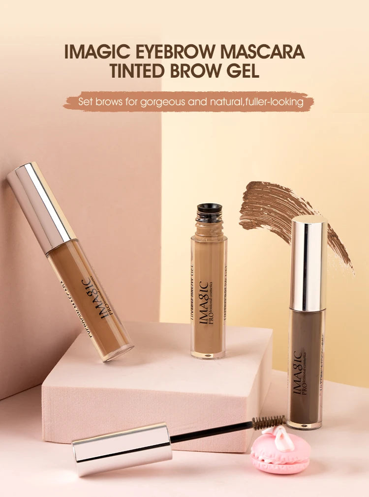 IMAGIC 6colors Durable Waterproof Eyebrow Dyeing Cream Eyebrow Shadow Makeup Beauty Tool Eyebrow Gel Enhancer Eyebrows