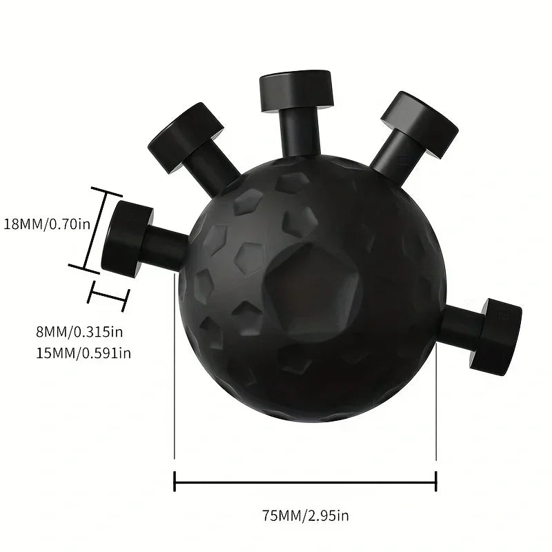 1-4pcs Eagle Claw Finger Strength Training Ball Hand Training Grip Power Workout Decompression Finger Press Fitness Equipment