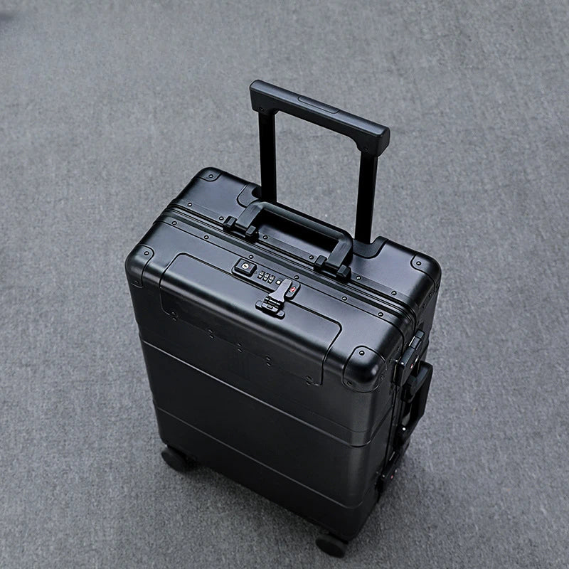 The Latest All Aluminum Travel Luggage High Quality Trolley Suitcase 20 Inch Carry on Luggage Men's and Women's Luggage