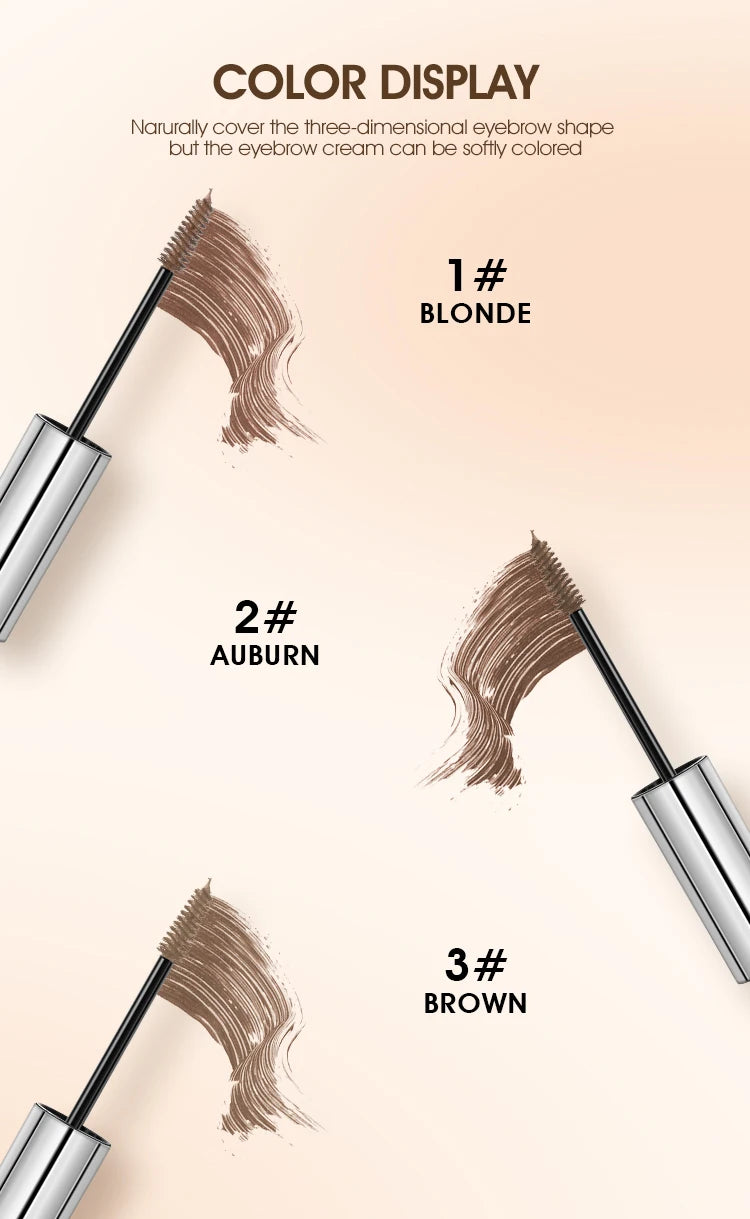 IMAGIC 6colors Durable Waterproof Eyebrow Dyeing Cream Eyebrow Shadow Makeup Beauty Tool Eyebrow Gel Enhancer Eyebrows