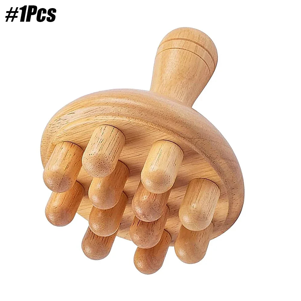 Wood Therapy Massage Roller Stick Wood Massage Cup Wooden Lymphatic Drainage Gua Sha Tool Body Shaping Muscle Massage Relaxation