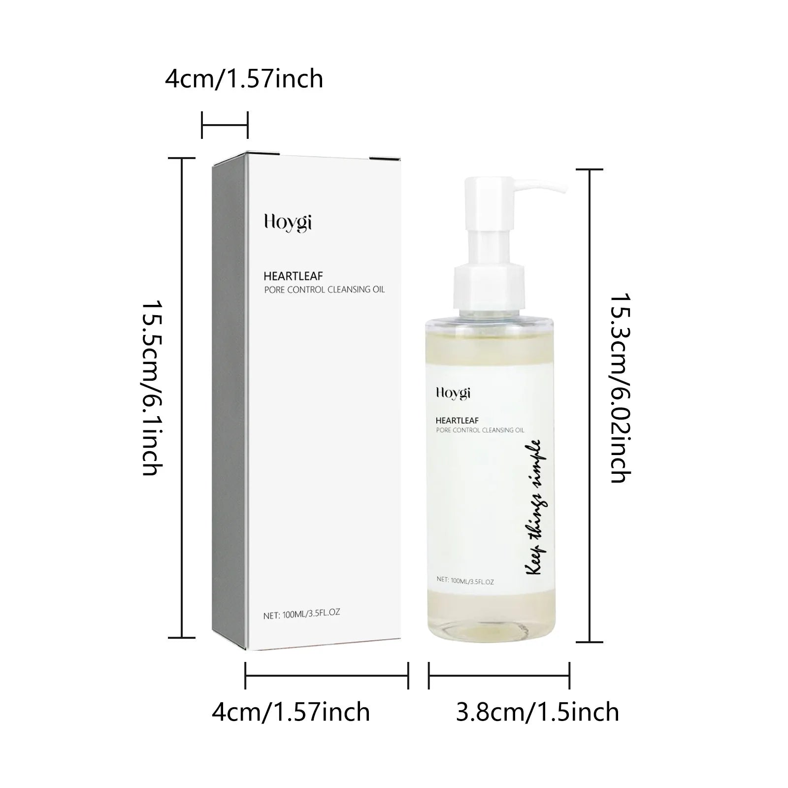 Makeup Removal Oil Purifying Pores Shrinking Deeply Cleansing Soothing Skin Gentle Refreshing Moisturizing Facial Cleanser Oil