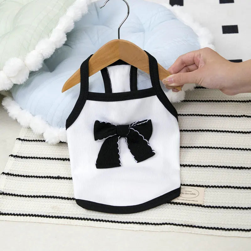 Pet Suspenders Dog Vest Summer Thin Dog Clothes for Small Dogs Kitten Puppy Apparel Chihuahua Bulldog Bichon Girls Dog Costume