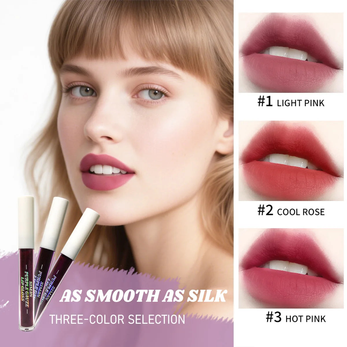Peel Off Lip Tint – Korean Matte Liquid Lipstick, Long-Lasting, Waterproof, Smudge-Proof, Easy Color, Unisex, Multiple Shades