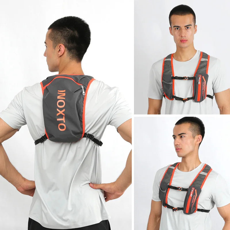 Ultralight Hydration Backpack Men Breathable Running Bag Trail Running Hydration Vest Racing Hydration Vest Camel Bag Gym Bag