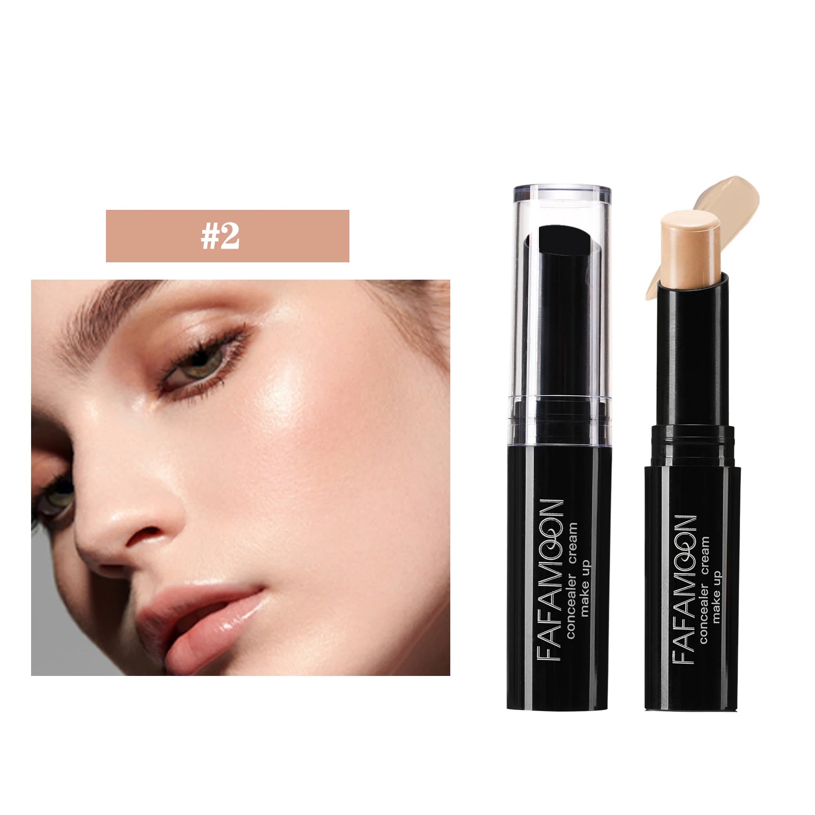 6 Color Face Concealer Contouring Stick Face Bronzer Beauty Contour Makeup Base Foundation Cream Matte High Coverage Cosmetics