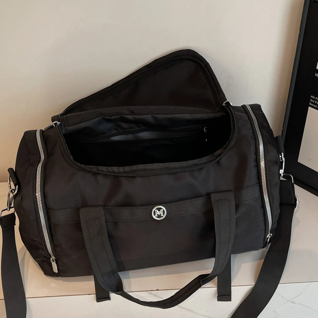 New Travel Bag, Large Capacity, Shoulder Hand Luggage Bag, Travel Storage Bag, Business Trip Boarding Bag, Sports Fitness Bag