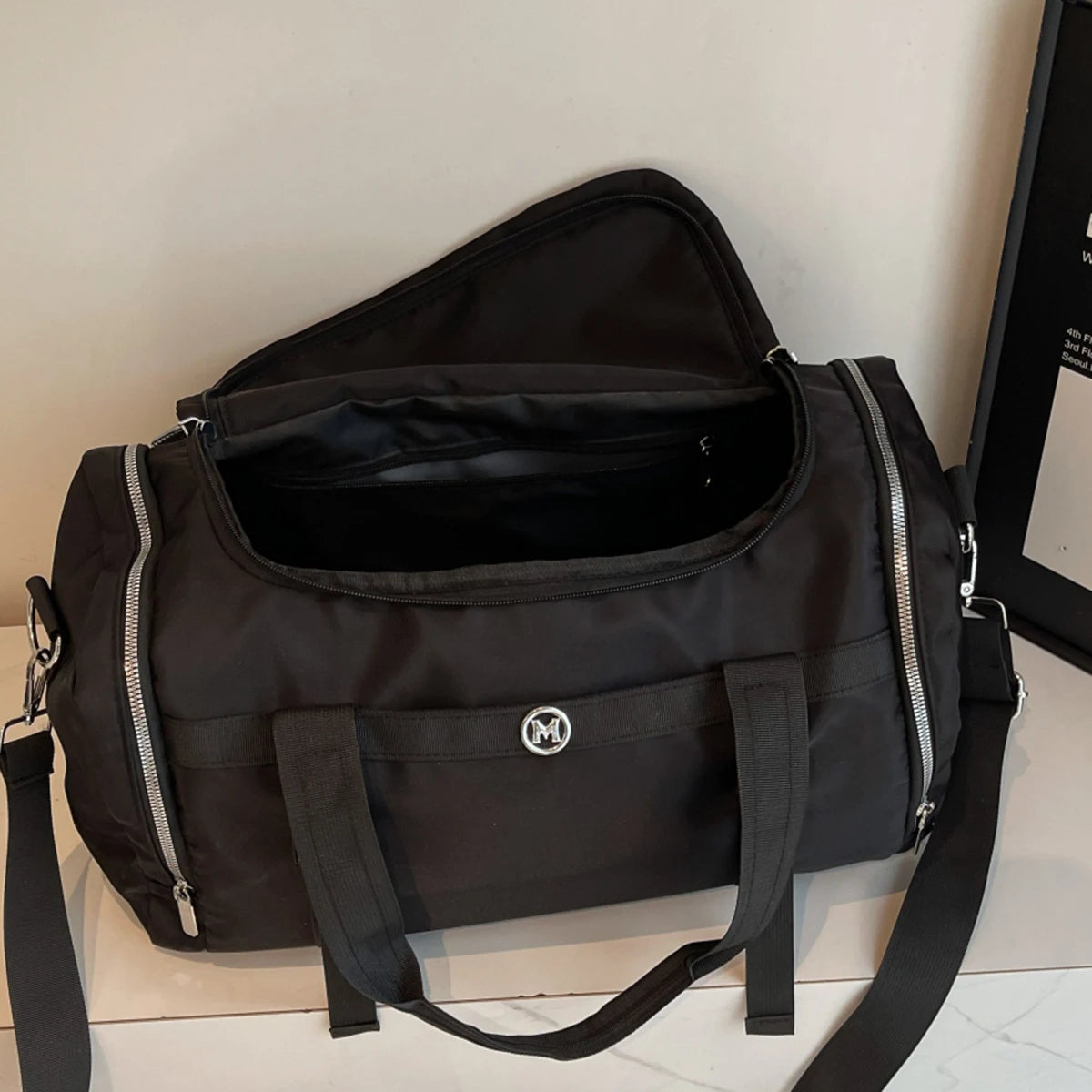 New Travel Bag, Large Capacity, Shoulder Hand Luggage Bag, Travel Storage Bag, Business Trip Boarding Bag, Sports Fitness Bag