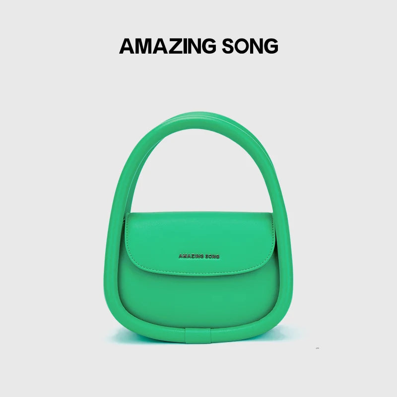 Amazing Song Soft Bag Medium Size Soft Bag Family Lipstick Bag Messenger leather cute bag