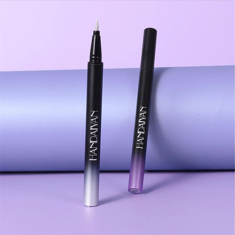 Glitter Liquid Eyeliner Pencil Waterproof Purple Pink Blue Eye Liner Pen Long Lasting Quickily Drying Eyes Makeup Cosmetics