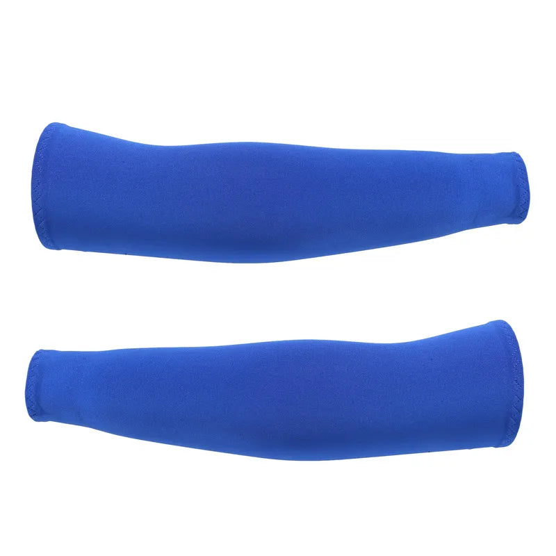 Arm Sleeves Ice Fabric Breathable Quick Dry Running Sportswear Sun UV Protection Long Arm Cover Cycling Arm Sleeves
