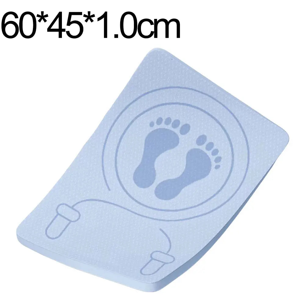 5 Colors Shockproof Jump Rope Mat Waterproof Soundproof Fitness Pad Home Exercise Mat TPE Anti-Slip 60x45cm Cordless Rope Pad