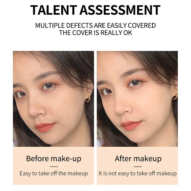 Mushroom Head Air Cushion CC Cream Foundation Concealer Oil-control BB Cream Whitening Face Base Makeup Cosmetics Moisturizing