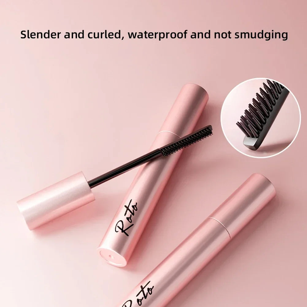 Black Mascara Eyelashes Mascara Silky Eyelashes Lengthening Eyelashes Makeup Waterproof Mascara Volume Eye Cosmetics