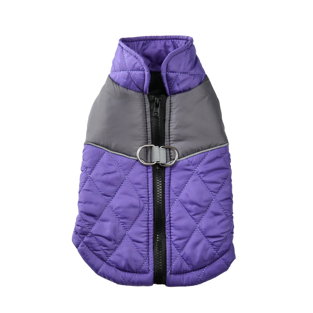 Pet Dog Clothes Coat Winter Windproof Thicken Cozy Dog Jacket Coat for Small Medium Dogs Cats Yorkshire French Bulldog Clothing