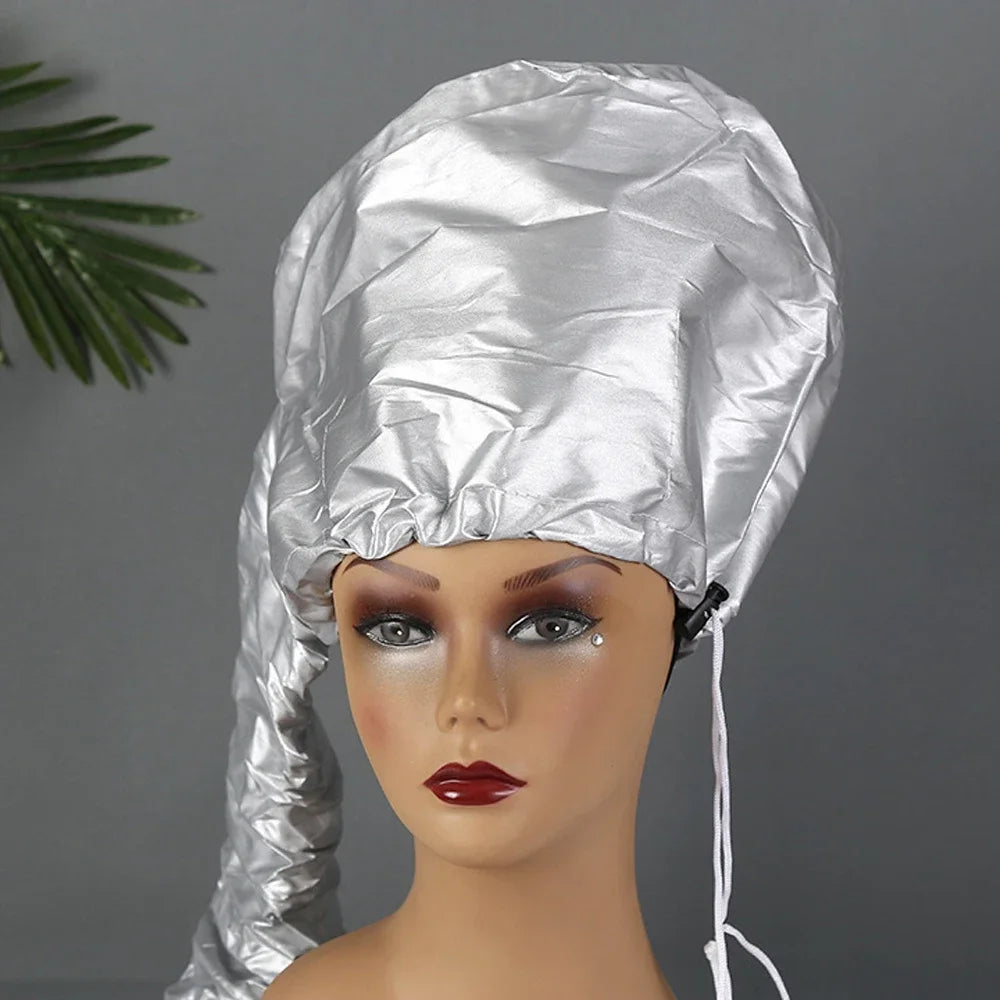 Portable Hair Dryer Bonnet Hood Hair Blow Dryer Attachment 1Pc Adjustable Hairdryer Cap Salon Heating Cap for Drying,Styling
