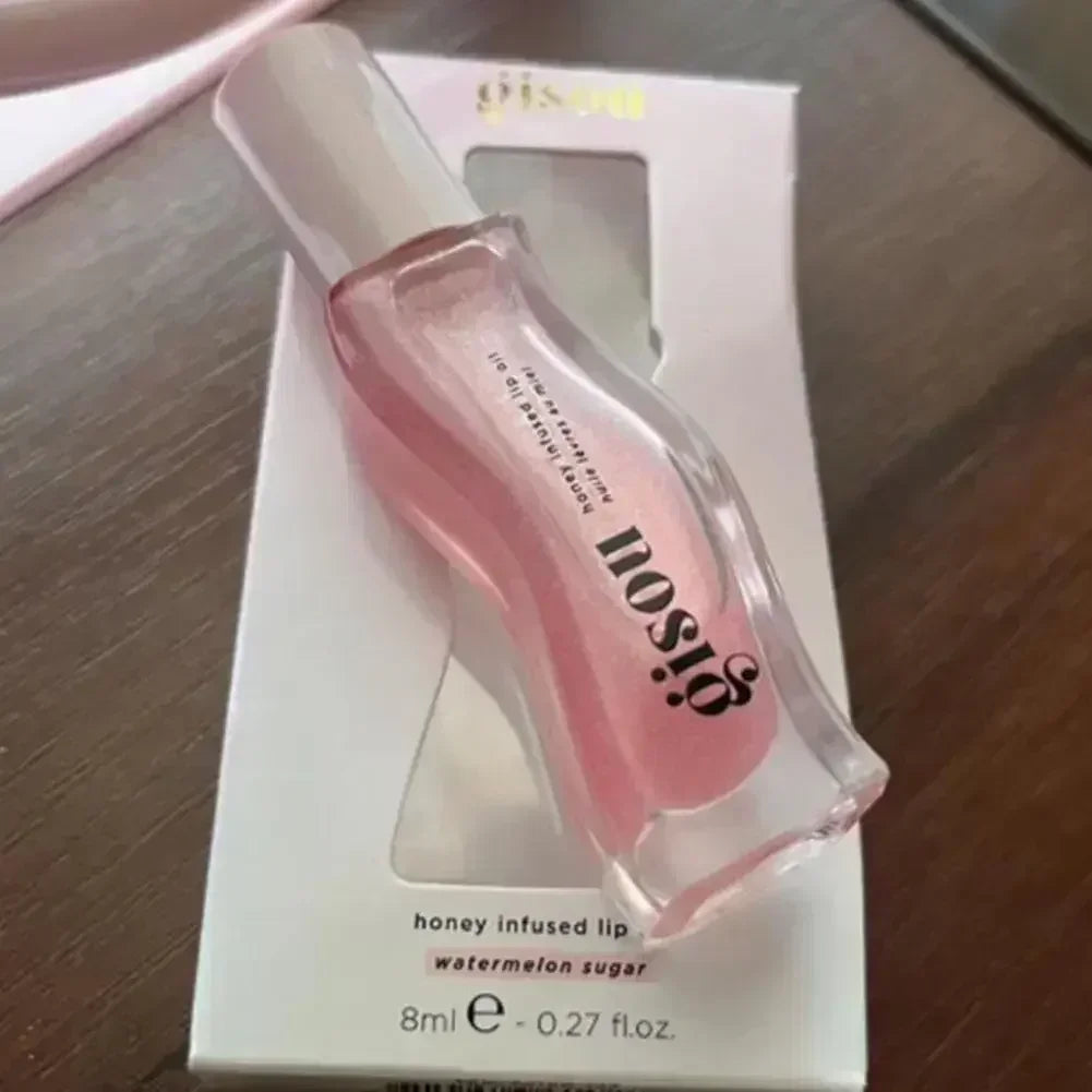 Fruit Honey Lipstick Long Lasting Moisturizing Lip Makeup Plump Lip Essence Remove Dead Skin Lip Easy To Carry Makeup Lip Oil