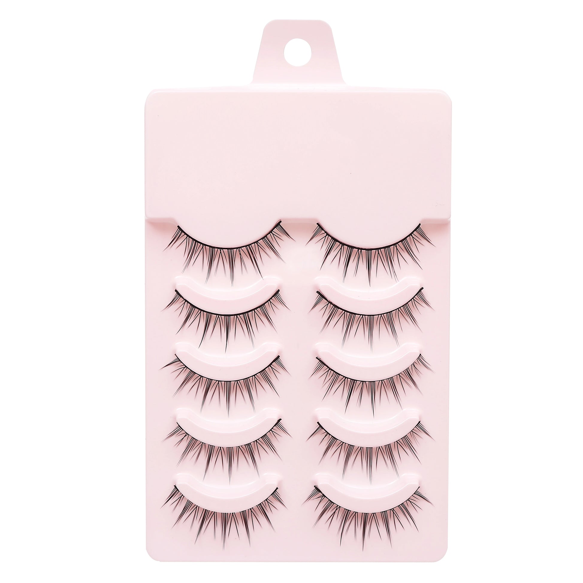 New 5 Pairs Manga Lashe Soft Natural Eyelashes Thick False Eyelashes Demon Eyelashes Daily Dating Makeup Eyelashes Lashes Wispy